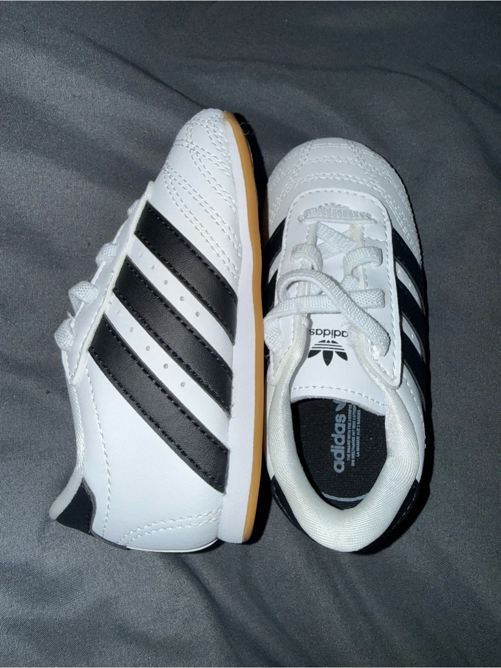 adidas clean white